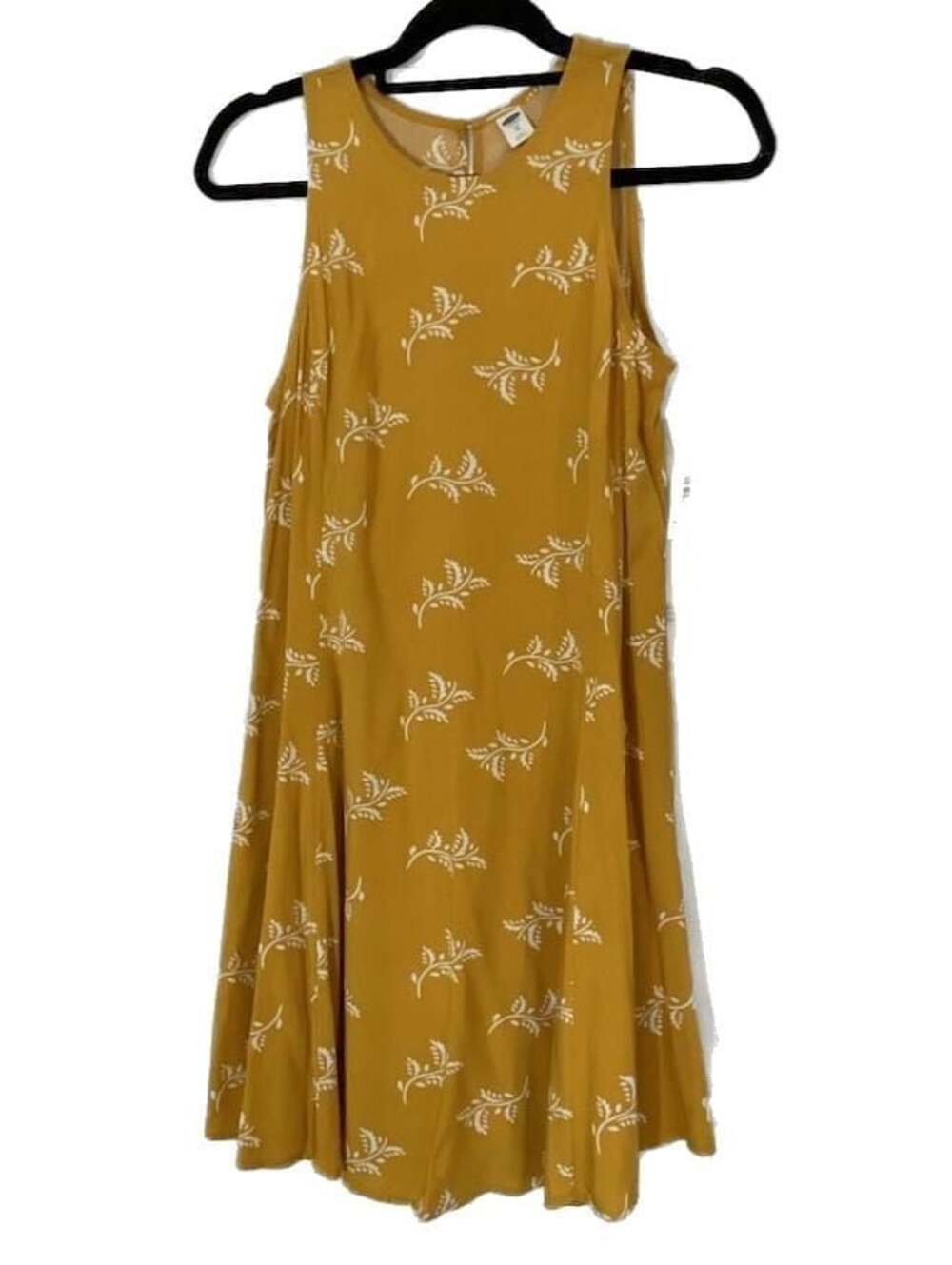 NWT Old Navy Floral High Neck Sleeveless Cottagecore Y2K Swing Dress